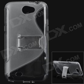 Protective Plastic Back Case w/ Stand for Samsung N7100 Galaxy Note2 - Grey