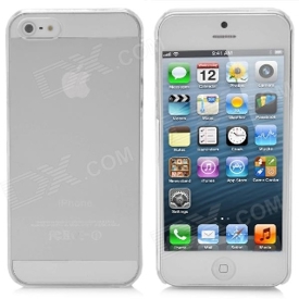 A&T-019 Protective PC Hard Back Case for iPhone 5 - Transparent