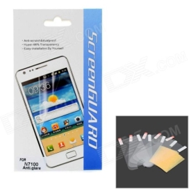 Protective Matte Screen Protector for Samsung N7100 - Transparent