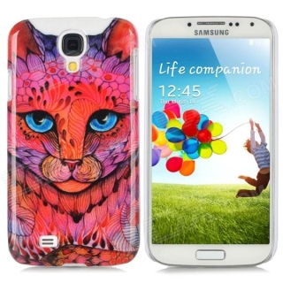 Leopard Style Protective Plastic Back Case for Samsung Galaxy S4 i9500 - Multicolor