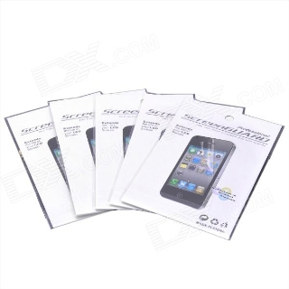 Protective Glossy Screen Protector Guard Film for iPhone 5 - Transparent