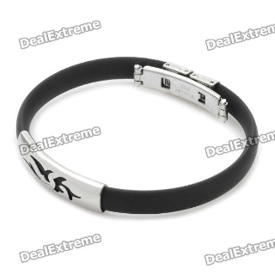 Titanium Pressure Reduction Magnetic Bracelets Bangles (Black)