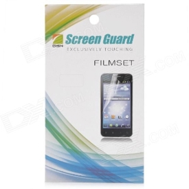 Protective Mirror Screen Protector Guard Film for iPhone 5 - Transparent White