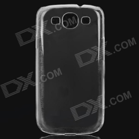 Simple Protective PC Back Case for Samsung Galaxy S3 i9300 - Transparent White