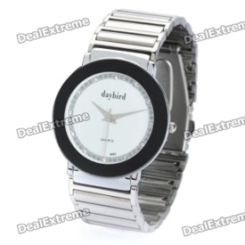 DayBird Stainless Steel Wrist Watch - Black + Silver