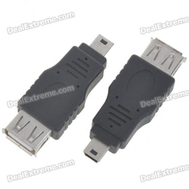 Mini USB On-The-Go Host OTG Adapter