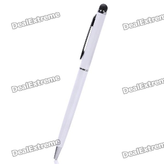 2-in-1 Capacitive Stylus Pen + Ballpoint Pen 