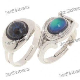 Beautiful Body Temperature Color-Changing Finger Ring 