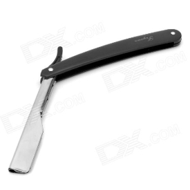Professional Replaceable Blade Folding Straight Razor Shelf Frame - Black